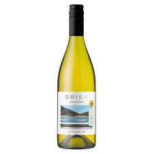 Fles witte wijn